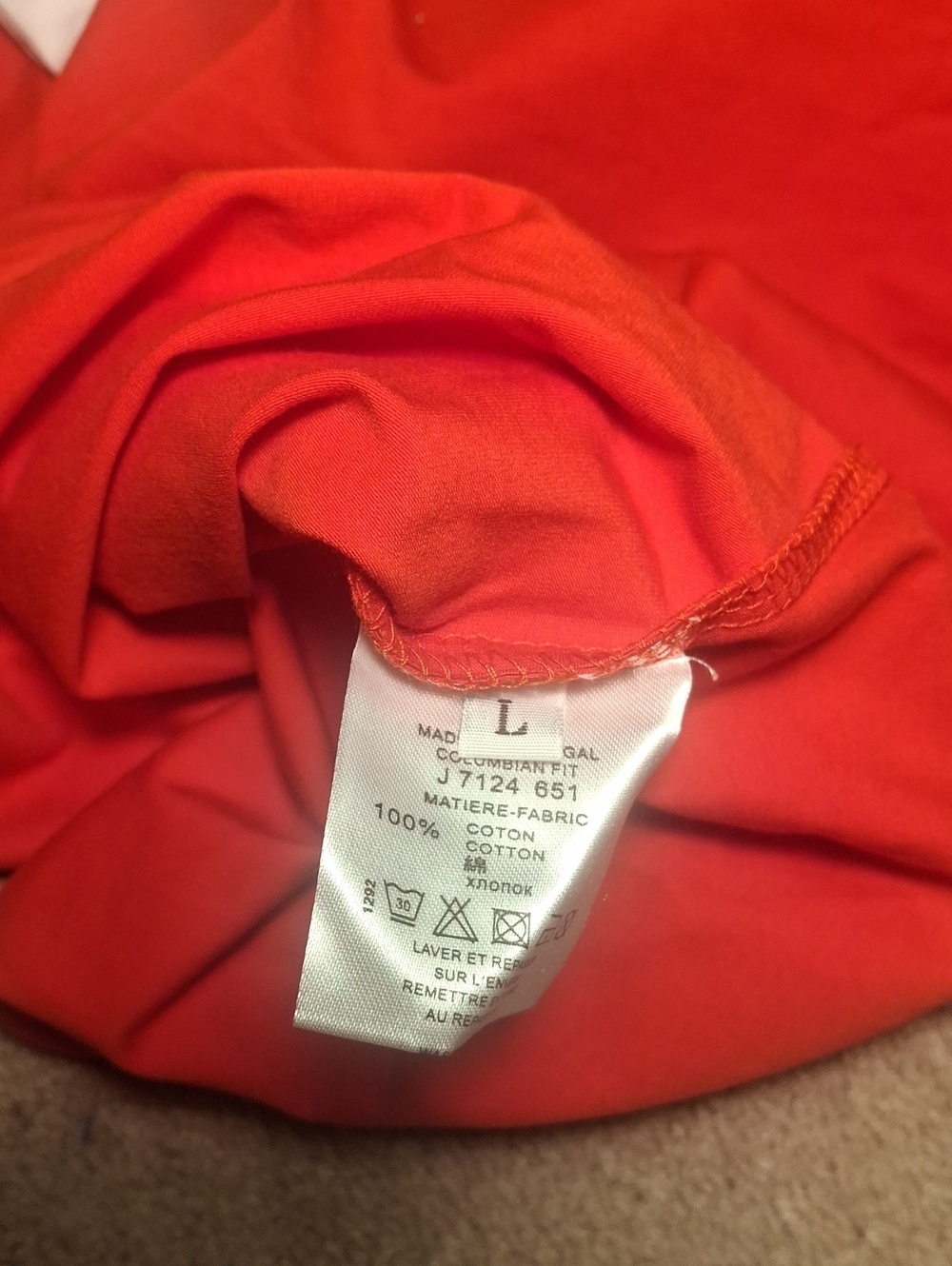 Givenchy Red Logo Band Tee - Picture 6 of 7